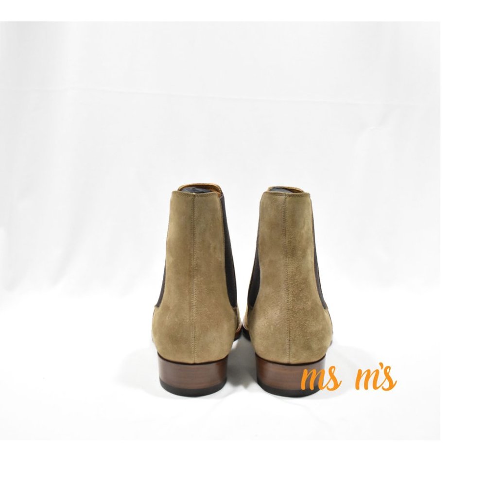 NIB Yves SAINT LAURENT YSL Brown suede Wyatt Boots - Picture 8 of 8